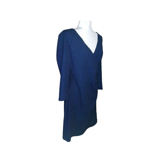 American Living Women's Long sleeve Dark Navy size 16 Dress - Picture 8 of 13